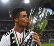His first trophy in Italy
